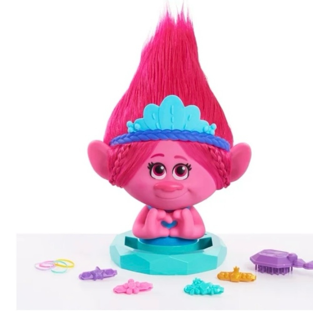 Trolls Poppy Styling Head - Picture 2 of 5